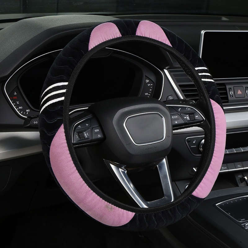 Car Steering Wheel Cover Gray Quantity  /Set