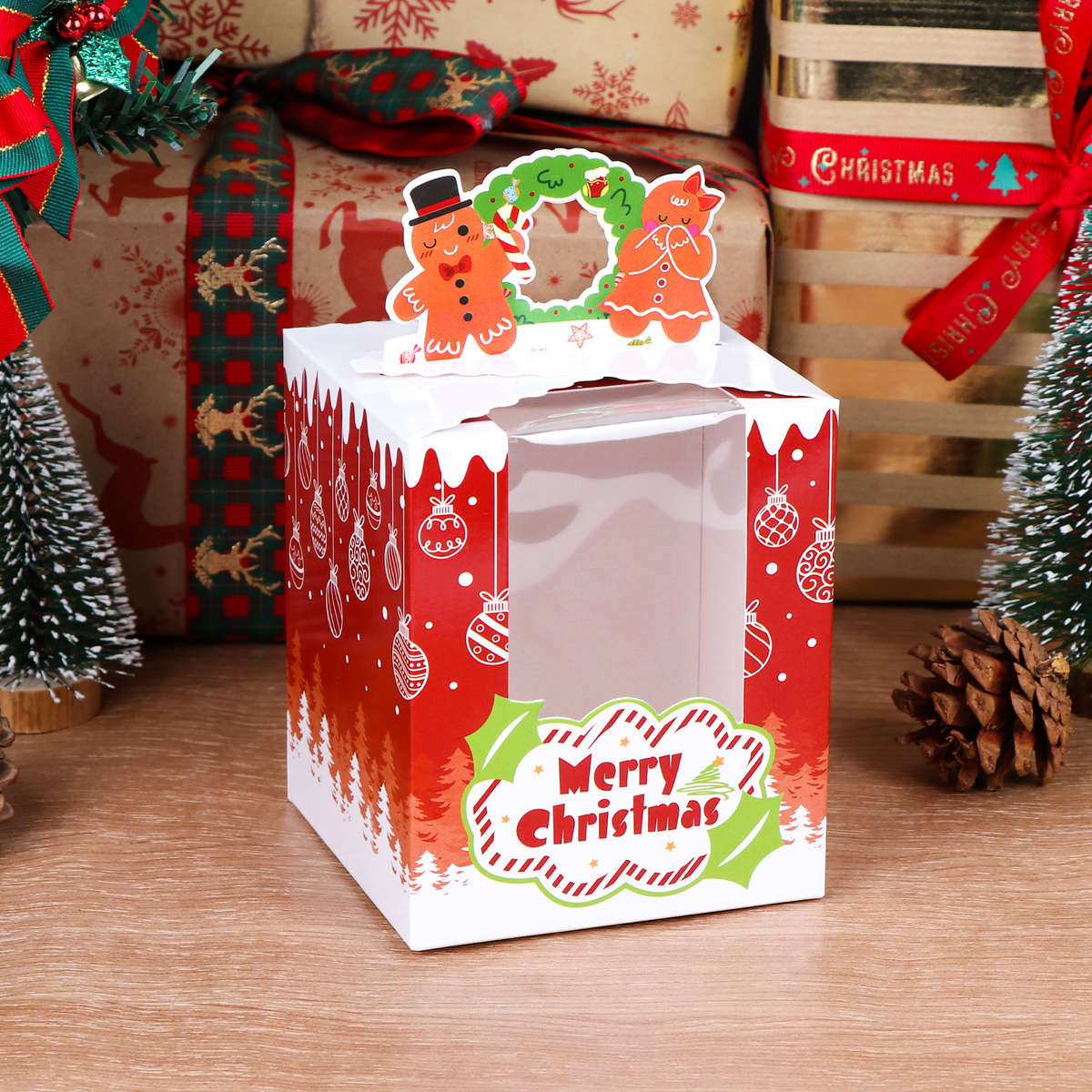 Christmas Gift Boxes Quantity 4Pcs Set