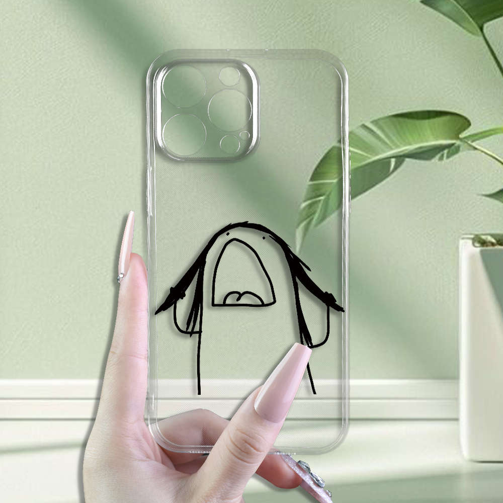 Transparent For iPhone Phone Case