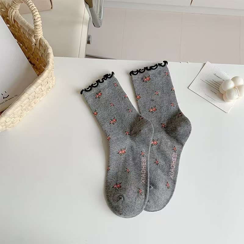 Women S Socks Color Mixed Color 6 Pairs Size Onesize