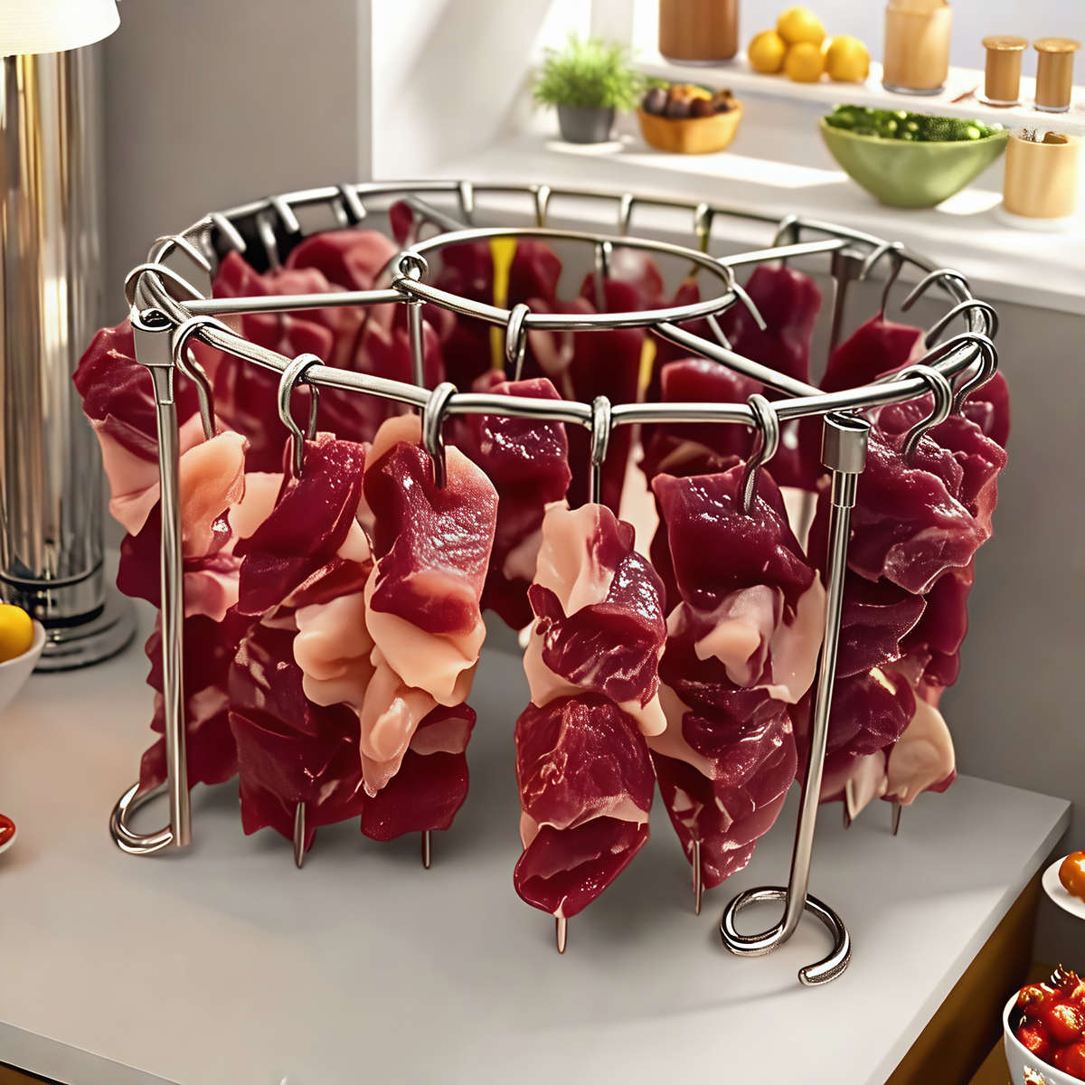 Grill Rack Color Grill  24 Skewers