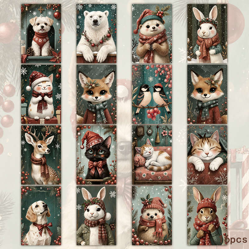 Greeting Cards Color Postcard Set 1