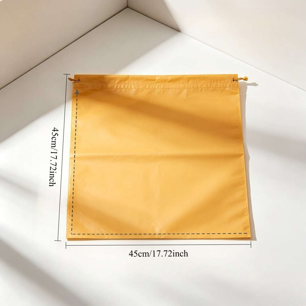 Trash Bag5 Rolls100 Pieces Yellow