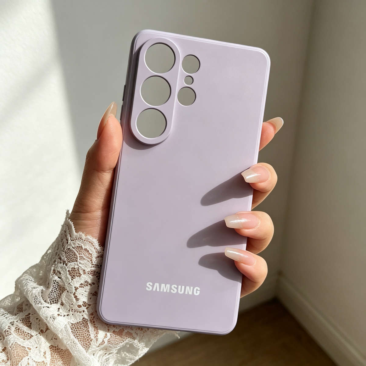 Phone Case Black Compatible Model Galaxy S22 5G