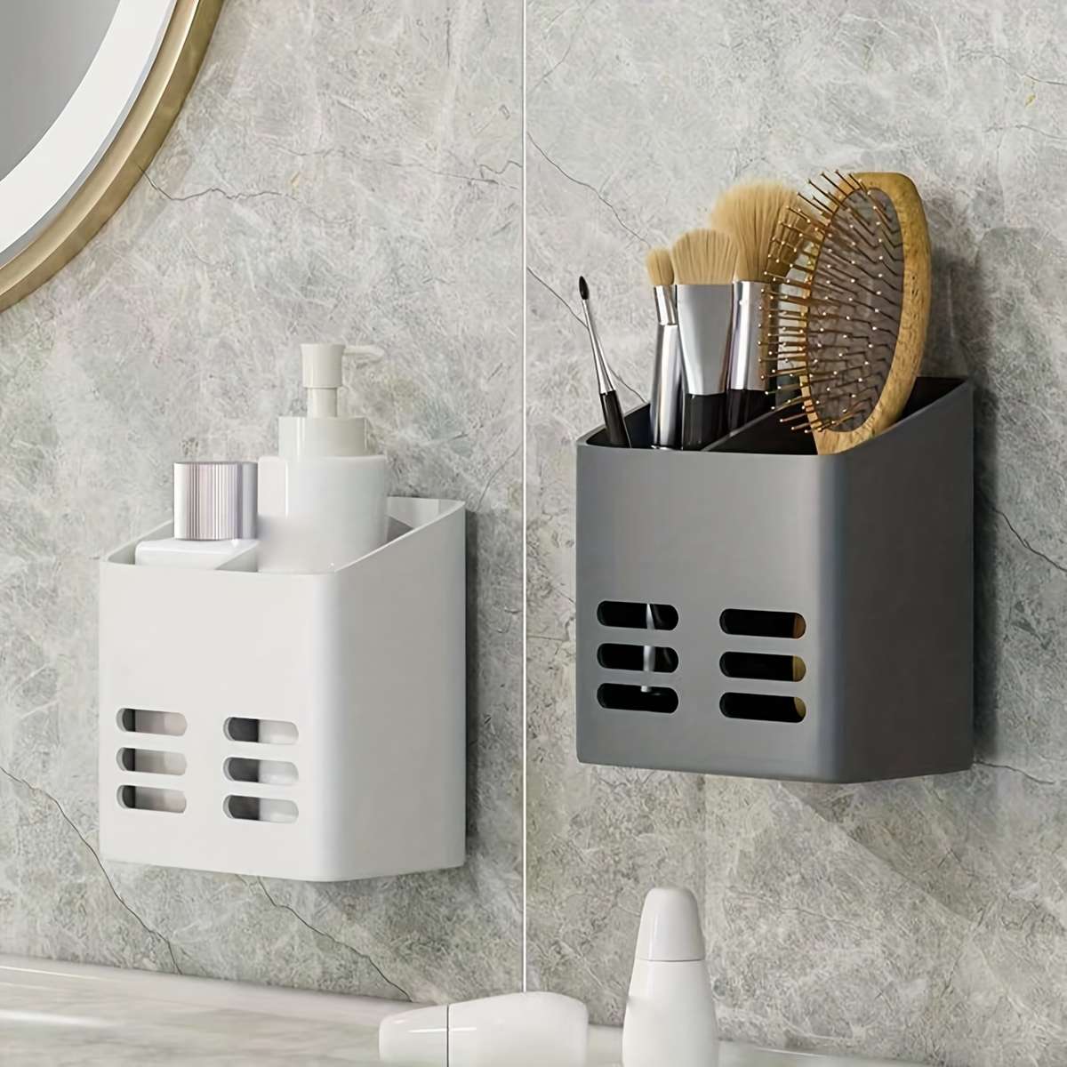Bathroom Storage Rack Color Advanced Gray
