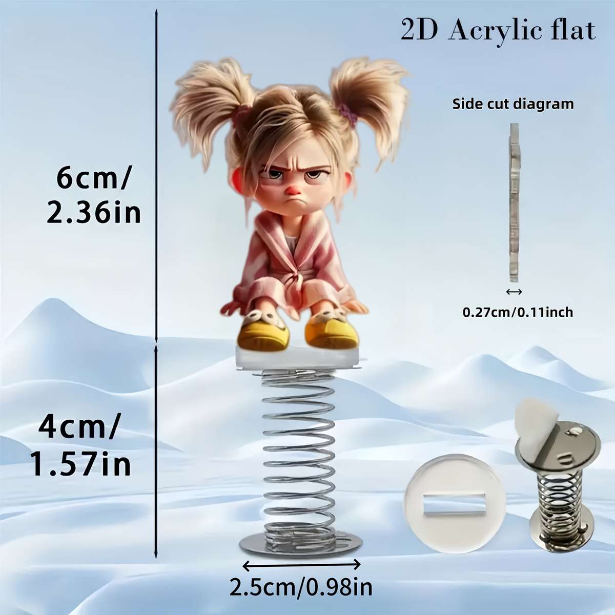 Car Interior Decor  3Pcs