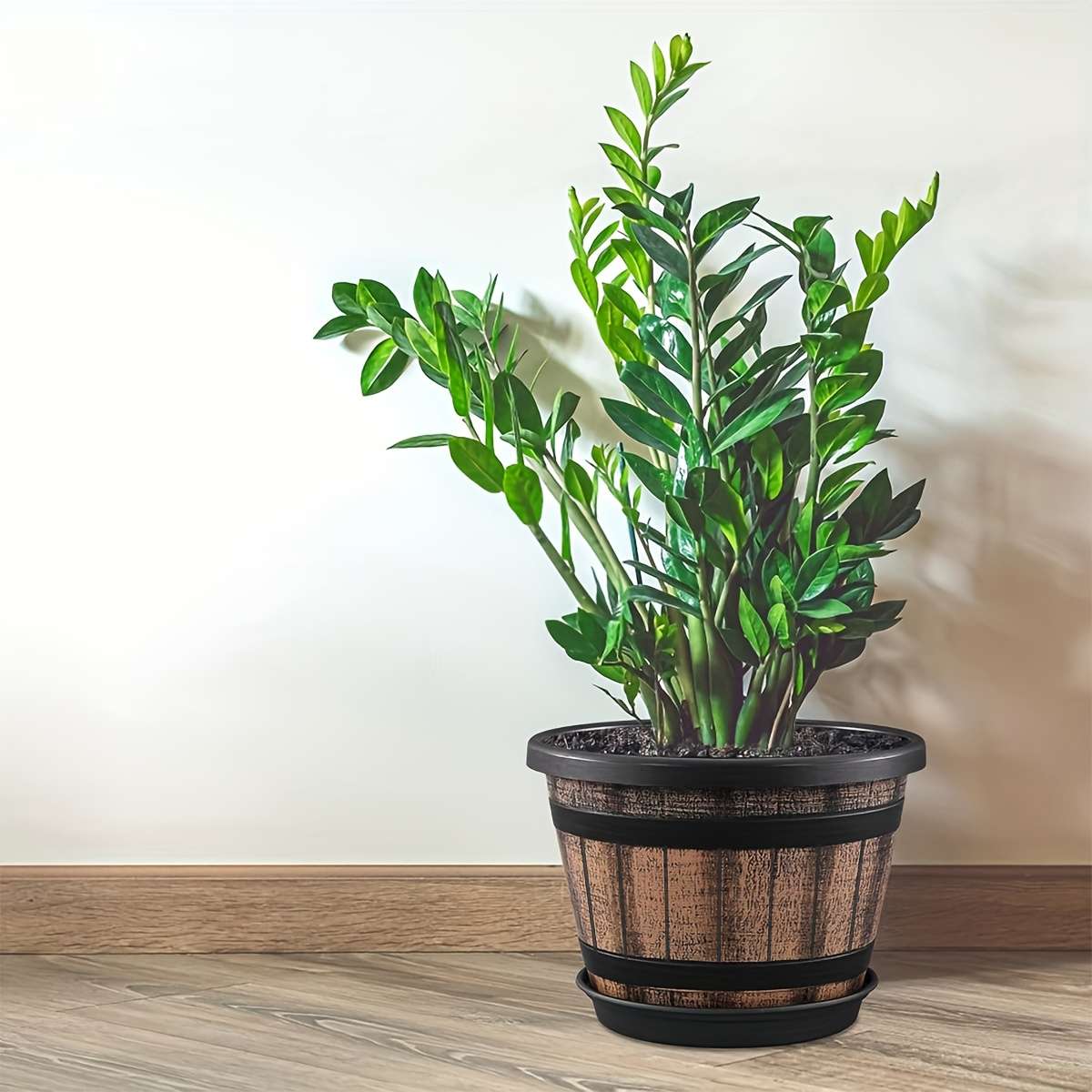 Flowerpot Quantity 3 Pieces  Brown