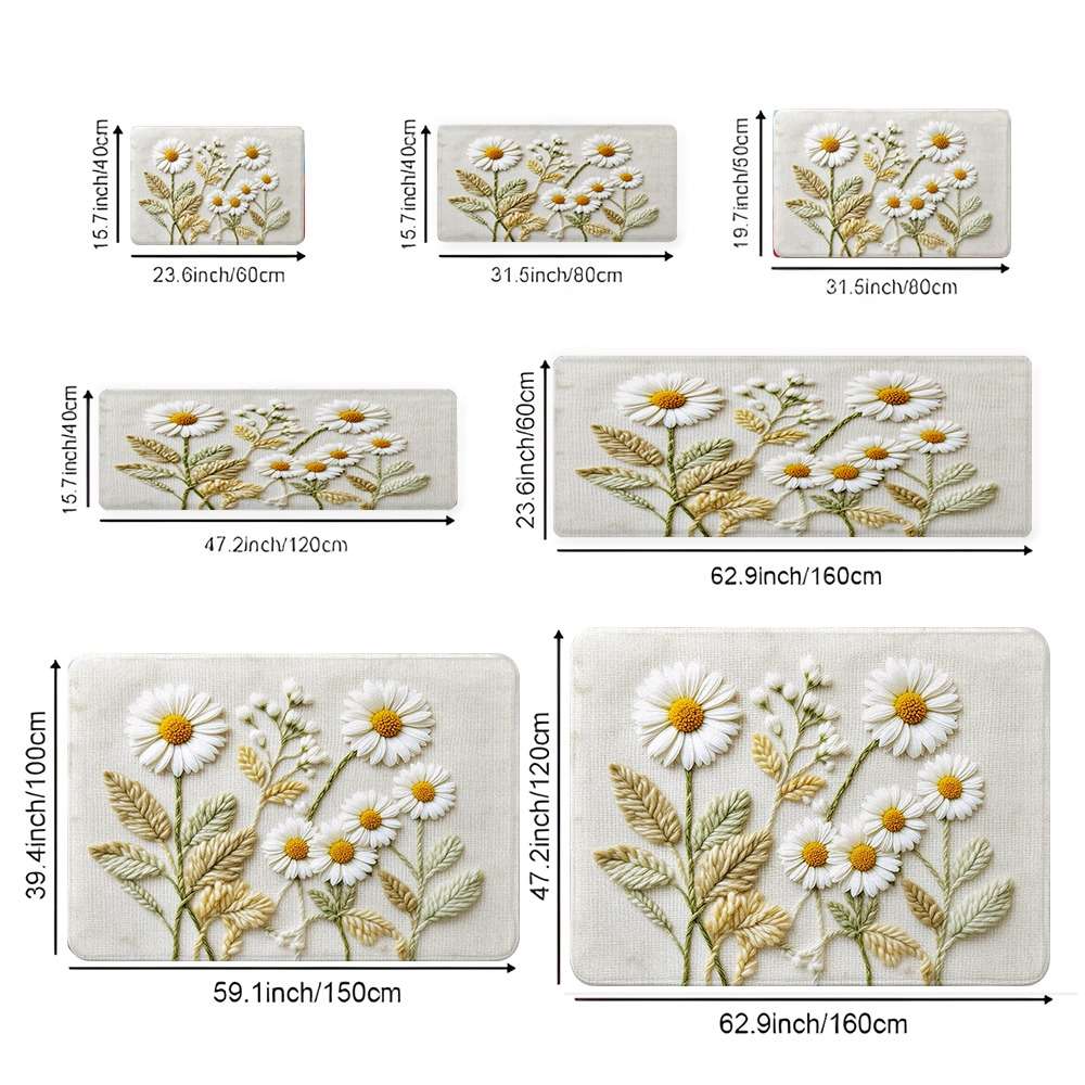 Floor Mats Size 119.89Cm X 159.77Cm
