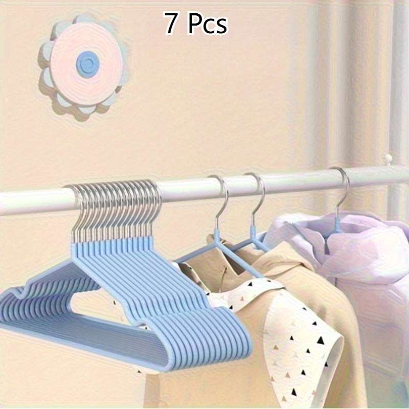 Clothes Rack Cloud White Size 7Pcs