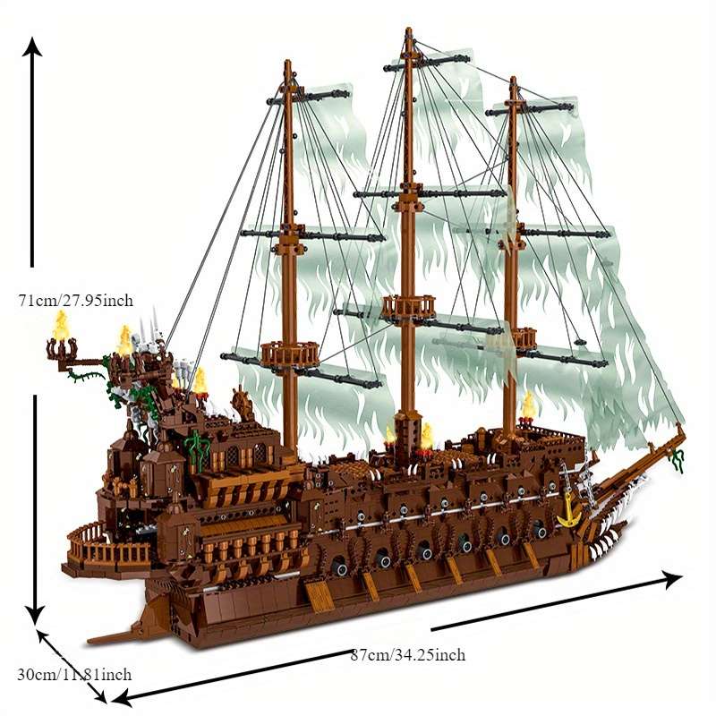 3D Jigsaw Puzzle Model Ship