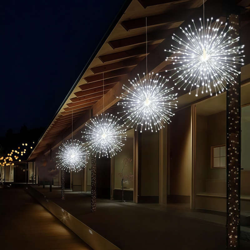 Christmas Lights Warm Size 4 Hangingx  90 Led 360 Led