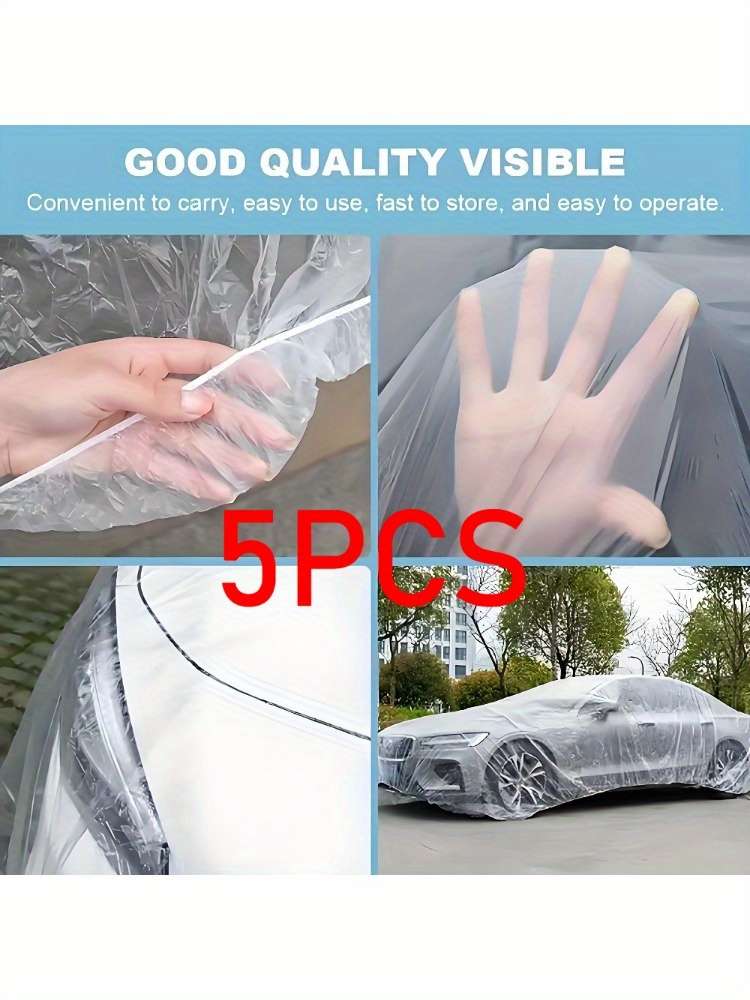 Car Cover Size L Quantity 5 Pcs
