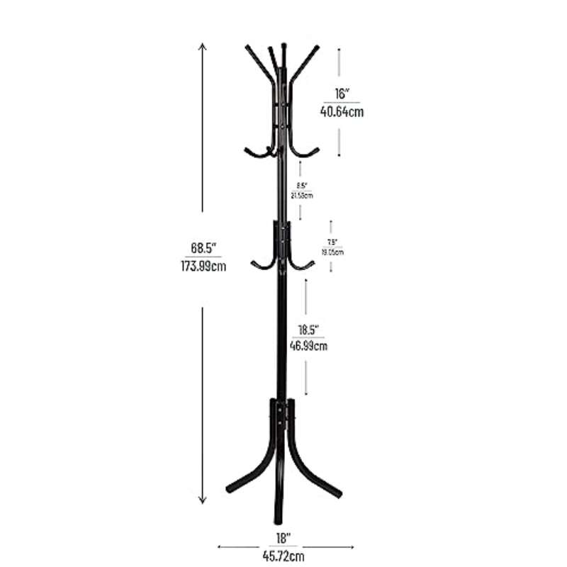 Coat Rack Color Black