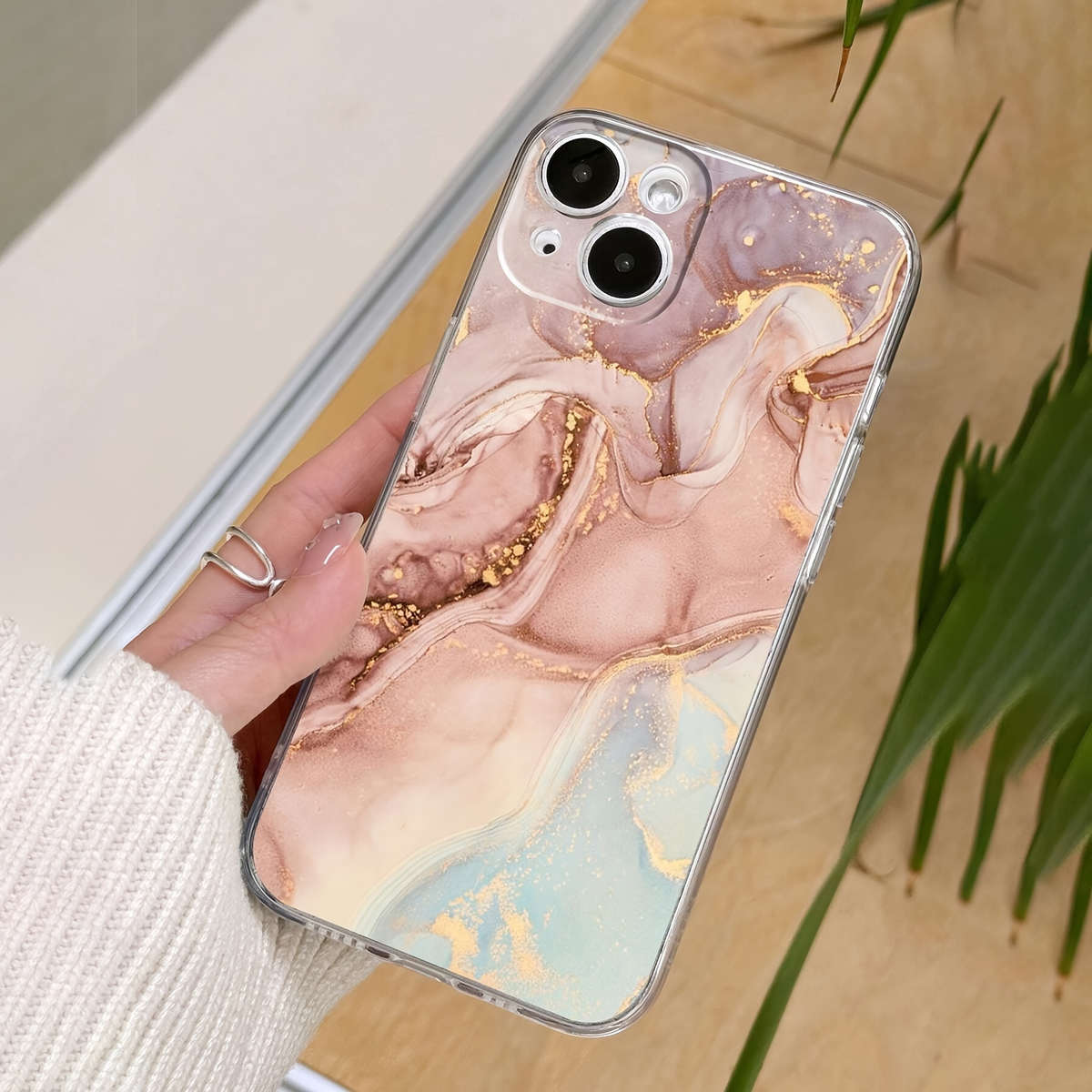 Transparent For iPhone Phone Case