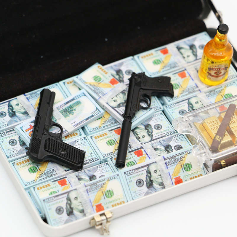 Toy Guns Color Silenced Pistol