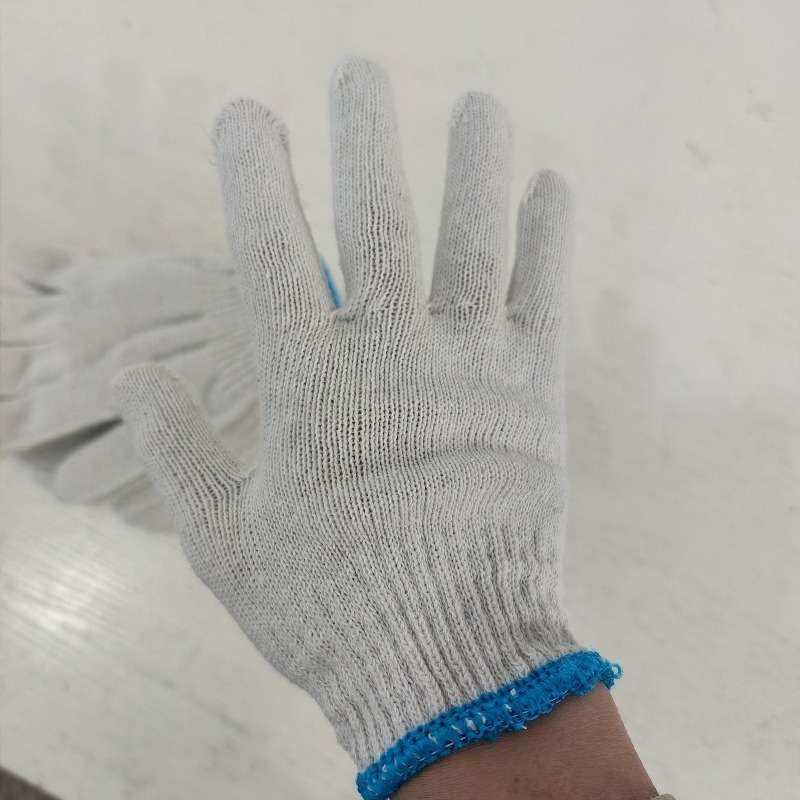 Work Gloves Color 7Pairs White