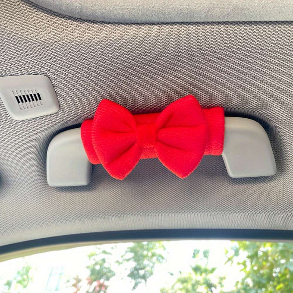 Car Interior Decor Color 2Pcs Black
