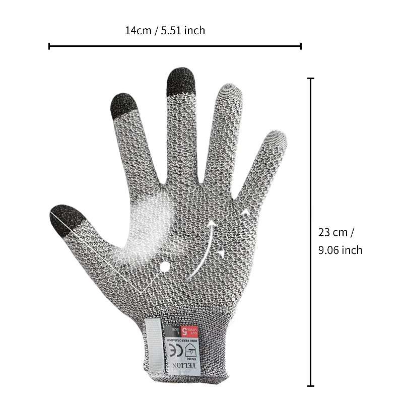 Work Gloves Color Pink 1 Pair