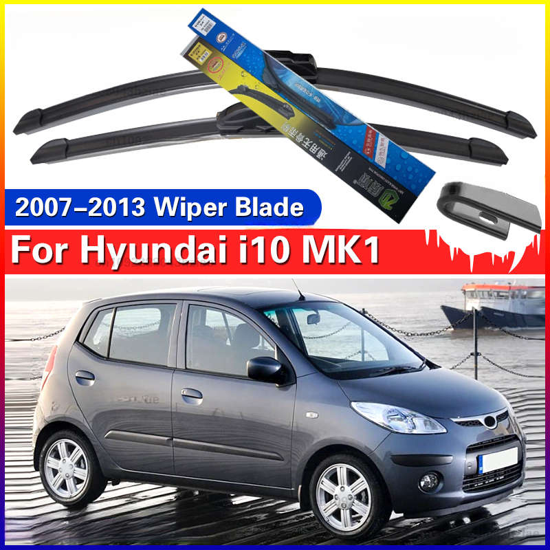 Windshield Wipers Color Black Size T0022 T0016