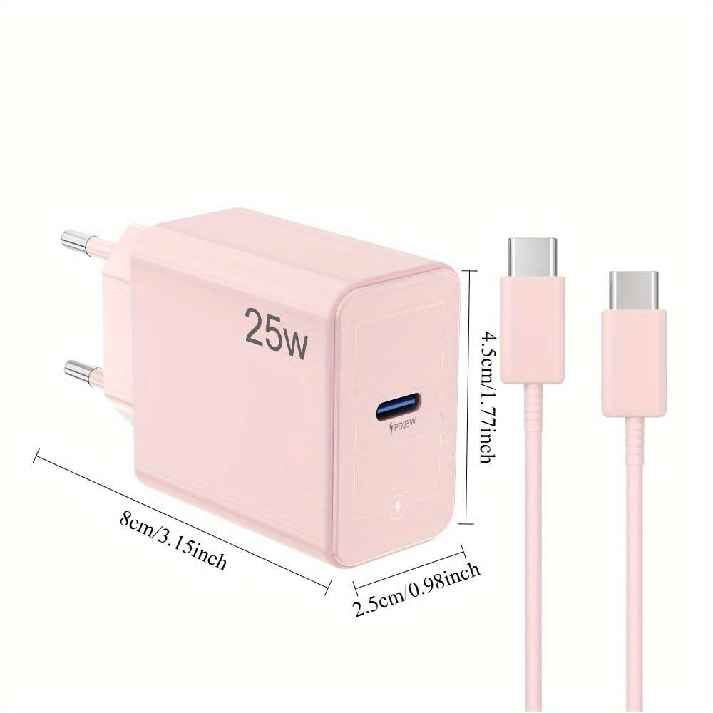 Charger Items Pink Charger Add 1.5M Cable
