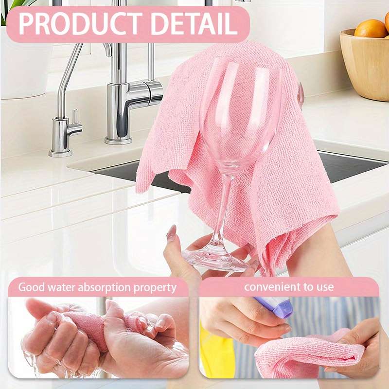 Rag Color Pink Gray Quantity 2Rolls40Pcs