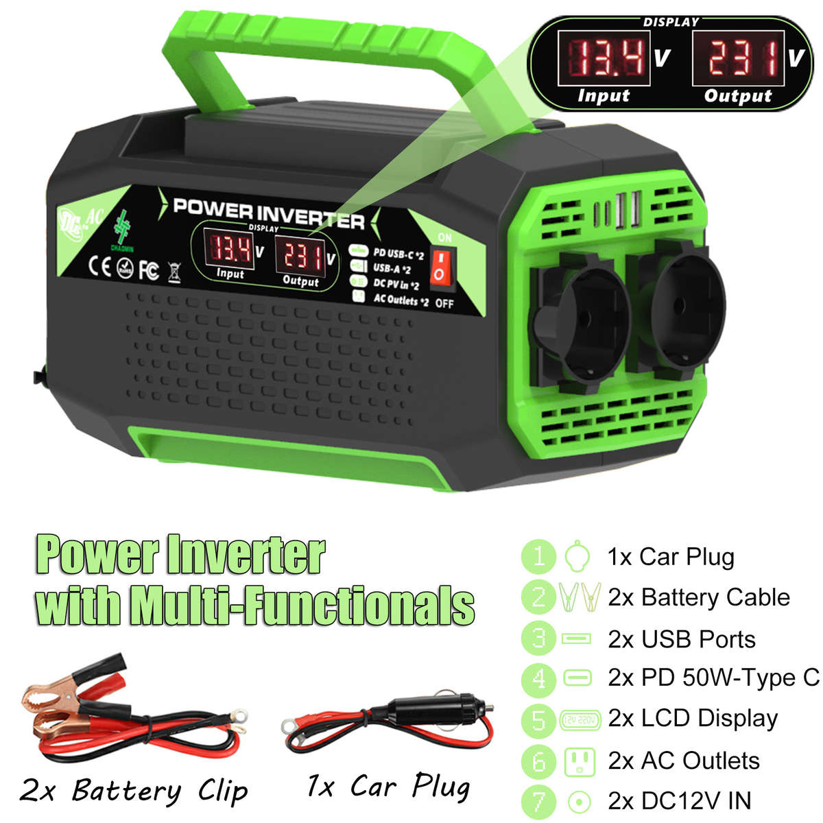 Inverter Model 1000W
