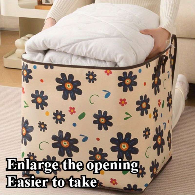 Storage Bag Style 2Pcs Flower