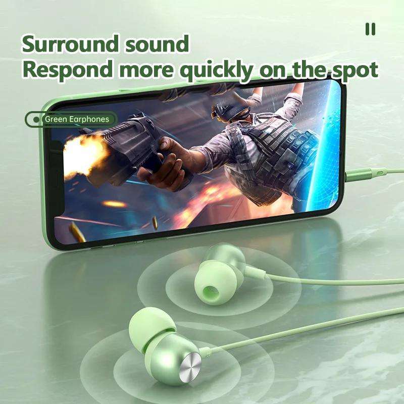 Wired Headphones Black 3.5Mm