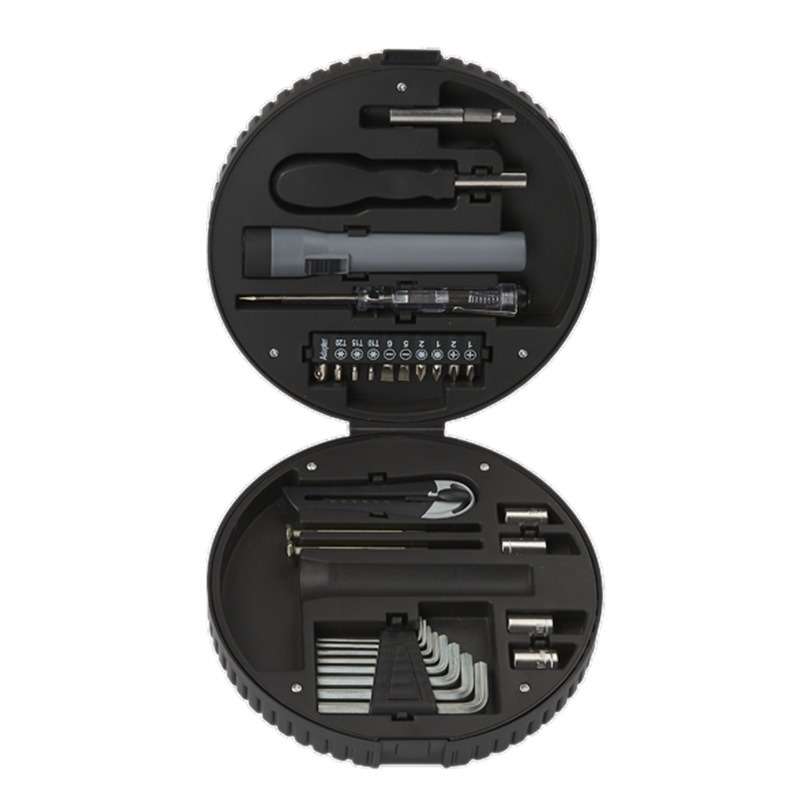 29-Piece Tire-Shaped Household Hardware Tool Set