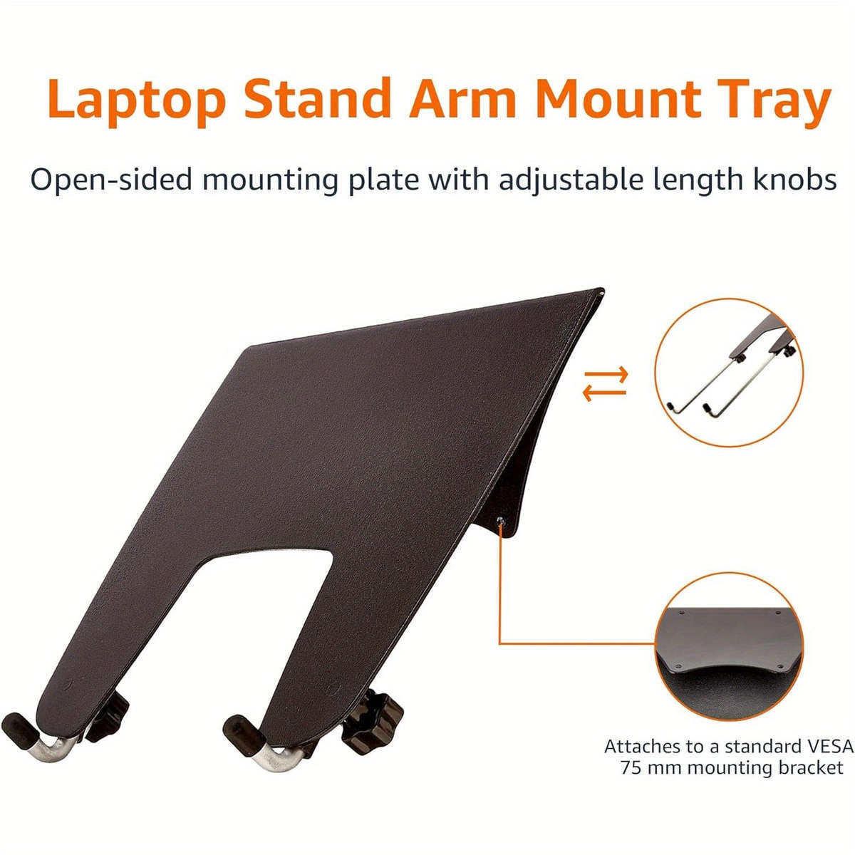 Computer Stand  Color Black Size 38.1 Cm And Above