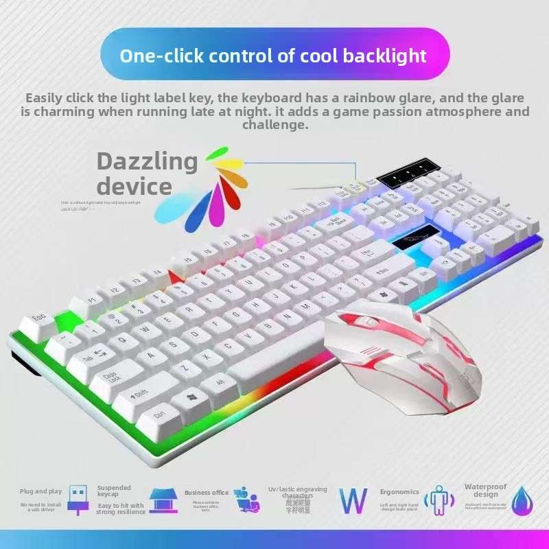 Keyboard Color white