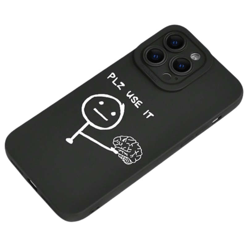 Black For iPhone Phone Case