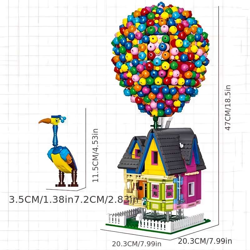 Building Toy Architectural Model Toy Set Quantity 2626 Add  Pcs