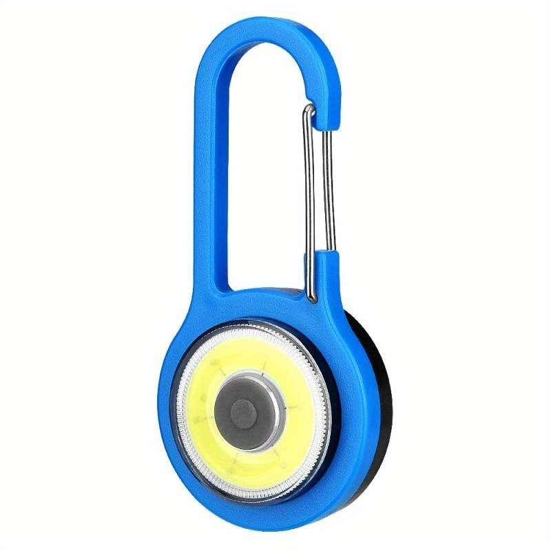 Efficient Led Flashlight Carabiner Keychain Modes Pocket Torch Professional