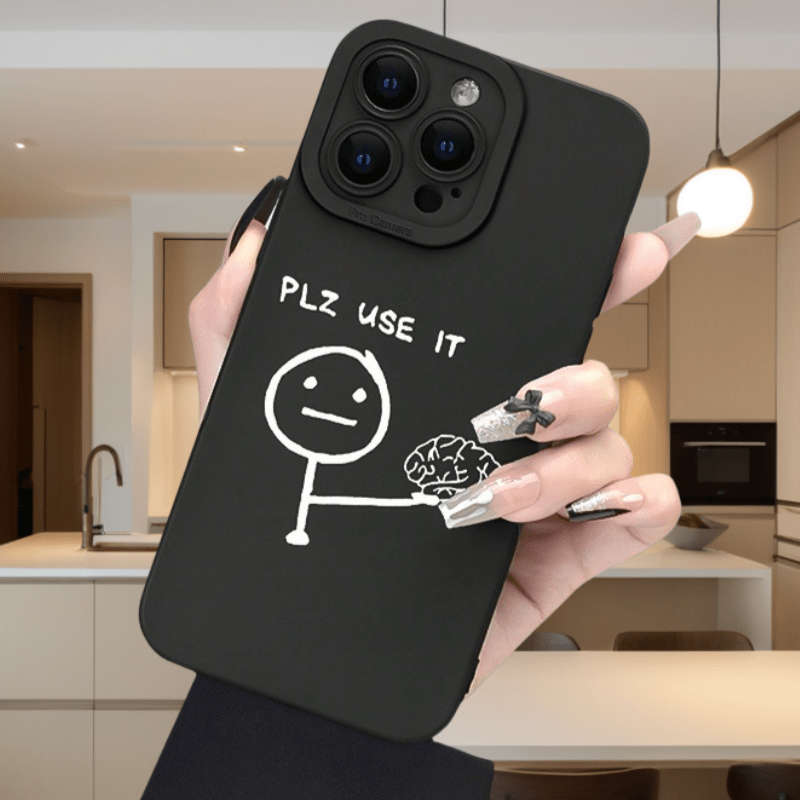 Black For iPhone Phone Case