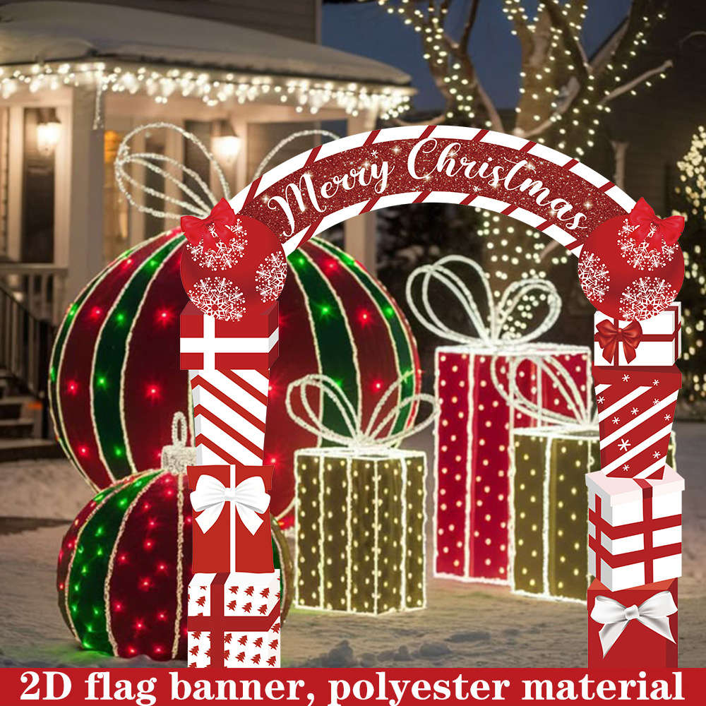 Christmas Decorations Material Polyester Size 200Cmx180Cm 78.7Inx70.8In