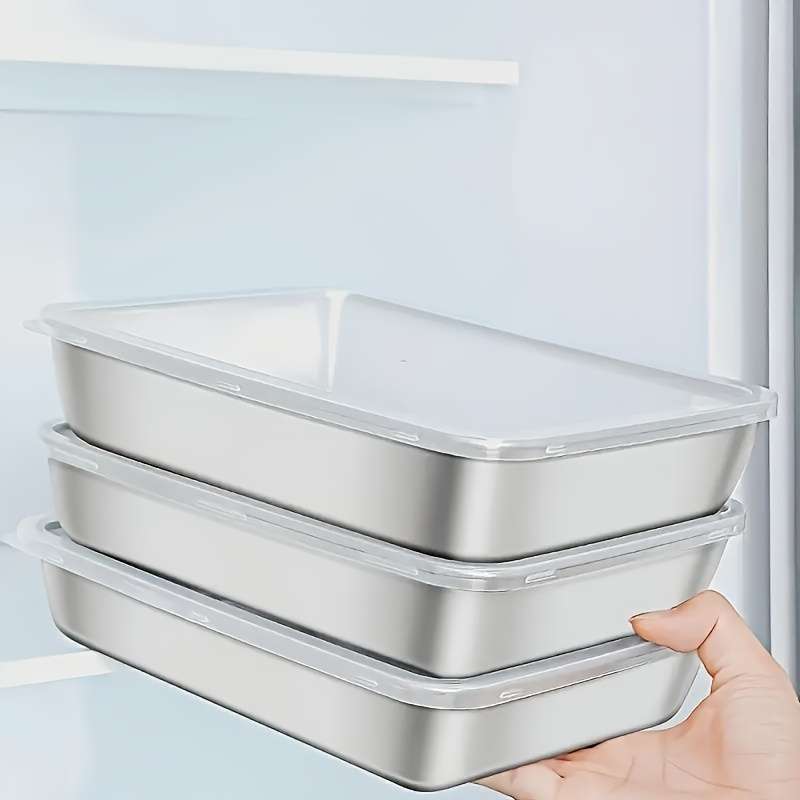 Antibacterial Box 3Pcs Container With Lid