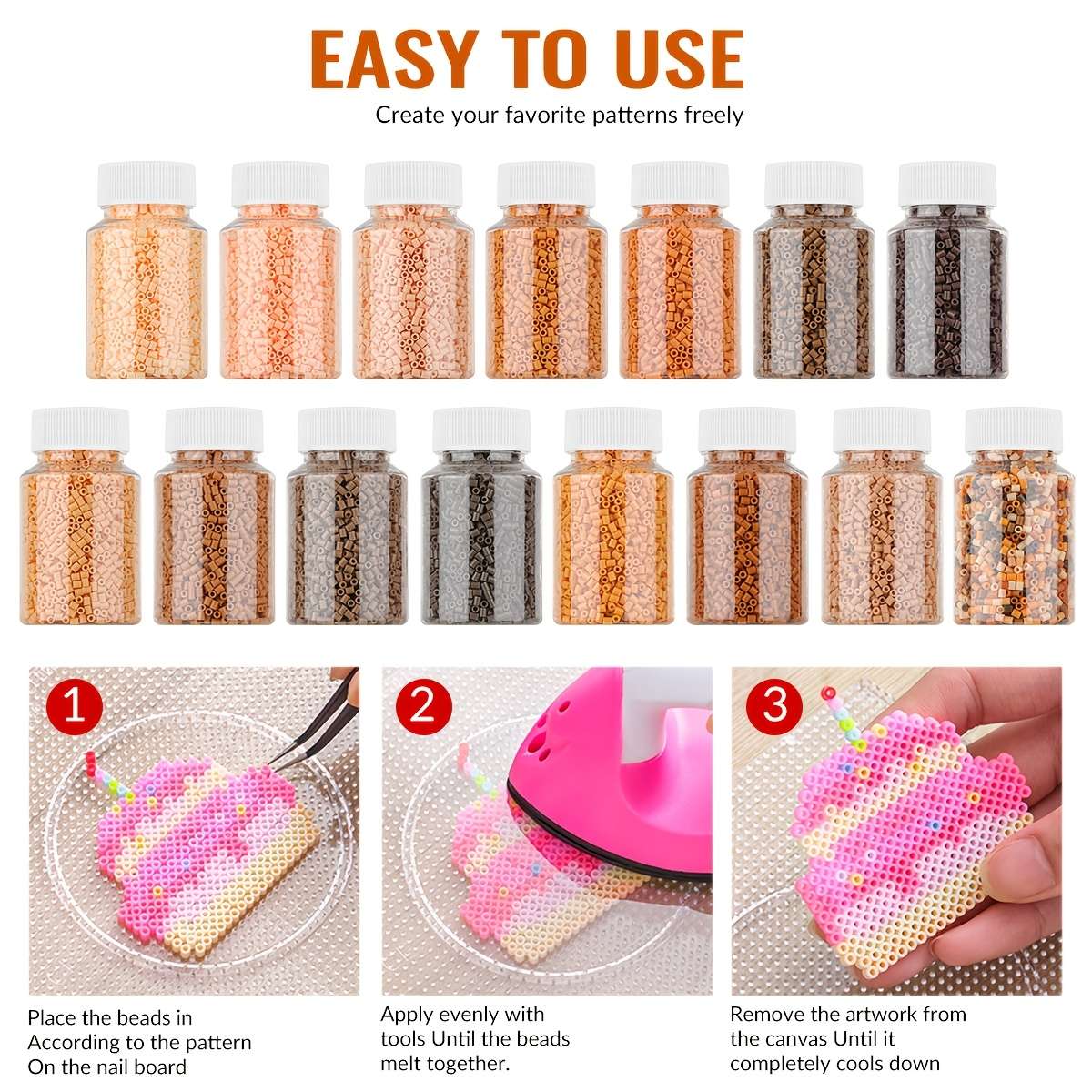 Perler Bead Set G5 3085 Pieces