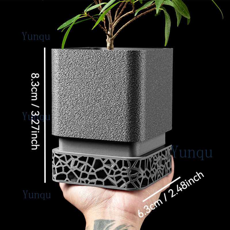Flowerpot  1Pccolor Black