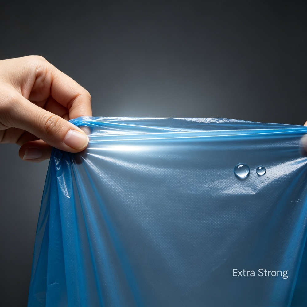 Trash Bagblue 5 Rolls100 Sheets