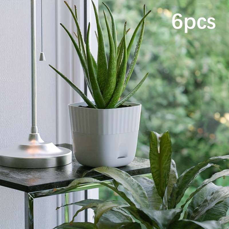 Flowerpot  6 Piecescolor Green