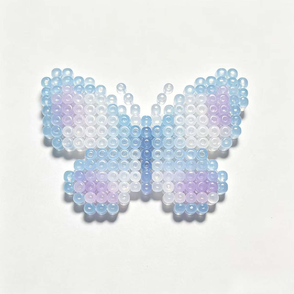 Perler Bead Set High Transparency Orange 2Pcs