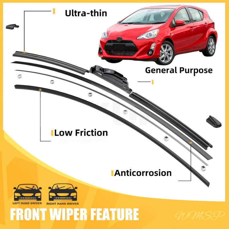 Windshield Wipers Model For Toyota Prius C 2012 2019