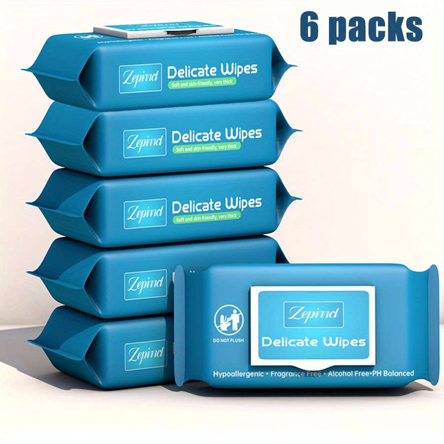 Wet Wipes Quantity 6 Packs