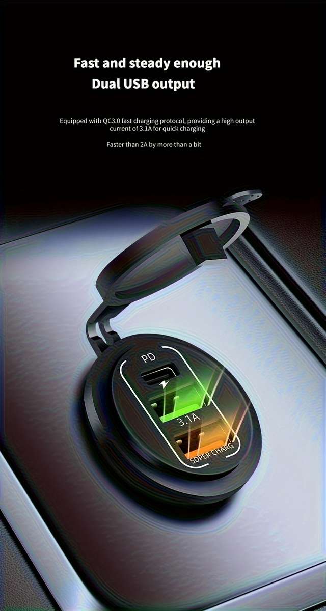 Charger Color Black