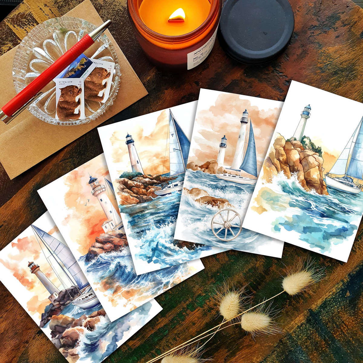 Greeting Cards Quantity 6Pcs