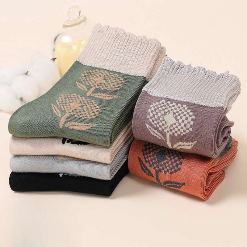 Women S Socks Color 6 Pairs Of Mixed Color Combination Pack Size Onesize