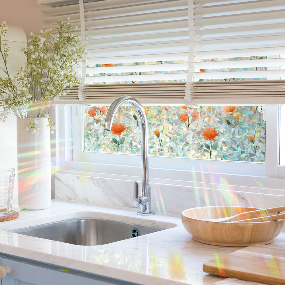 Modern Matte Glass Film size 49.99x99.82 cm