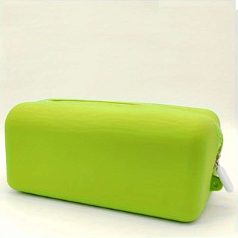 Silicone Zipper Storage Bag  Orange