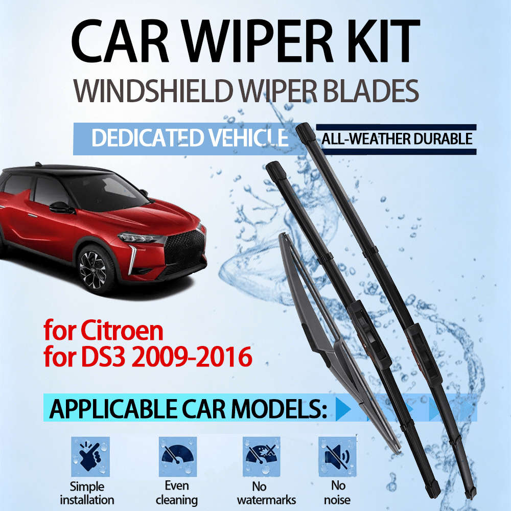 Windshield Wipers Quantity 3Pcs